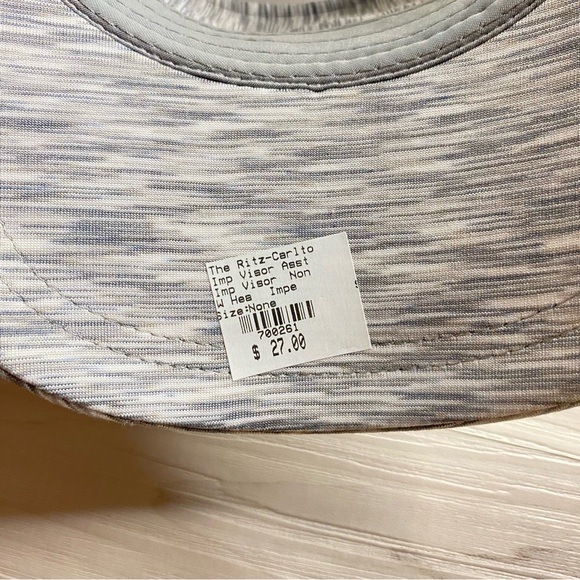 Ritz-Carlton Aruba Women’s Grey Visor - Picture 7 of 7